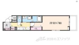 アビィ　ロード間取り図面