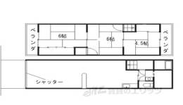 二ノ丸貸店舗1号間取り図面