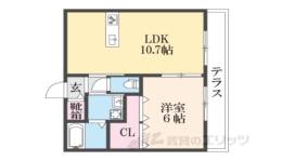 カーサ・フェリーチェ長岡京間取り図面