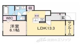 カーサ　Ｋ　スワン１間取り図面
