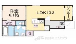 カーサ　Ｋ　スワン１間取り図面