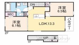 カーサ　Ｋ　スワン１間取り図面