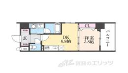 ベラジオ雅び京都円町駅前間取り図面
