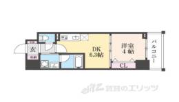 ベラジオ雅び京都円町駅前間取り図面