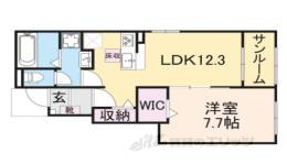 カーサ　Ｋ　スワン２間取り図面