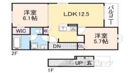 Ｙフォレスト長浜Ａ間取り図面
