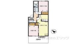 メロディーヒルズB間取り図面