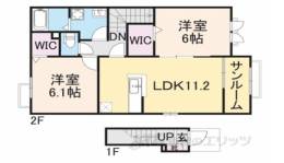 ドメーヌ・Ｋ間取り図面