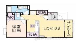 ドメーヌ・Ｔ間取り図面