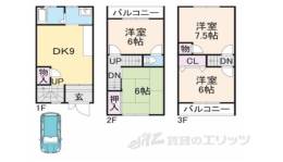 貸家間取り図面