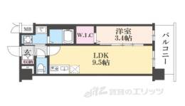 ソルテラス京都JUJO薫間取り図面