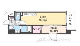 ソルテラス京都JUJO薫間取り図面