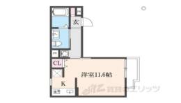 ATTRICE一乗寺間取り図面