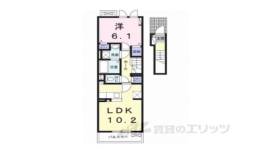 坂本３丁目アパート（027738801）間取り図面