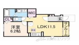 グランドハイツ１間取り図面