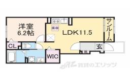 グランドハイツ１間取り図面