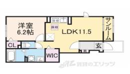 グランドハイツ１間取り図面