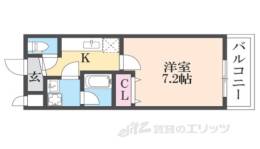 アルベージュ八戸ノ里２番館間取り図面