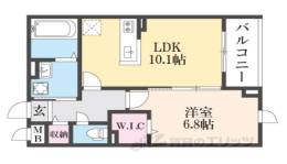 アーバンコート堀川西間取り図面