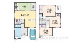 貸家間取り図面