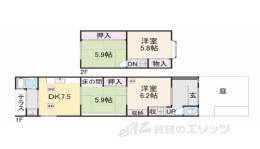 貸家間取り図面