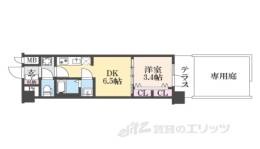 プレサンス十条凛華間取り図面