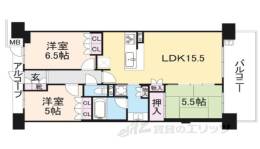 ジオ阪急洛西口ノースレジデンス間取り図面