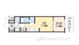 プレサンス十条凛華間取り図面