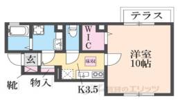 エスポワール北船間取り図面