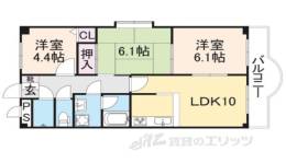 サンセール宝塚間取り図面