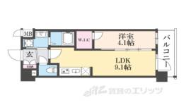 プレサンス十条凛華間取り図面