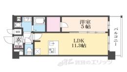プレサンス十条凛華間取り図面