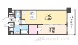 プレサンス十条凛華間取り図面
