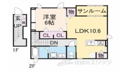 カーサフィオーレ一番館間取り図面