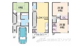 貸家間取り図面