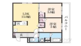 TORISIA殿城間取り図面