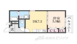 フジパレス弥刀駅北２番館間取り図面