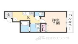 フジパレス弥刀駅北２番館間取り図面