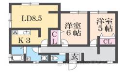 貸家間取り図面