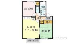 グランドゥール　１間取り図面