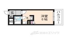 エスリード四条河原町間取り図面