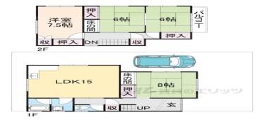 貸家間取り図面