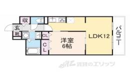 パルク大西間取り図面