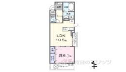 パルク大西間取り図面