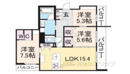 シャーメゾン草津プレミア間取り図面