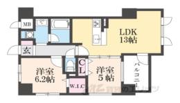 ティマー・レジデンシィ塚口間取り図面