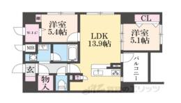 ティマー・レジデンシィ塚口間取り図面