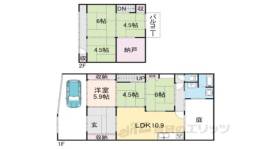 貸家間取り図面
