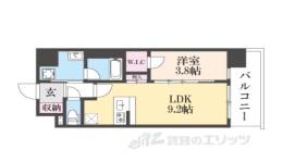 ゼフィランサス西大路間取り図面