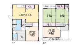 貸家間取り図面